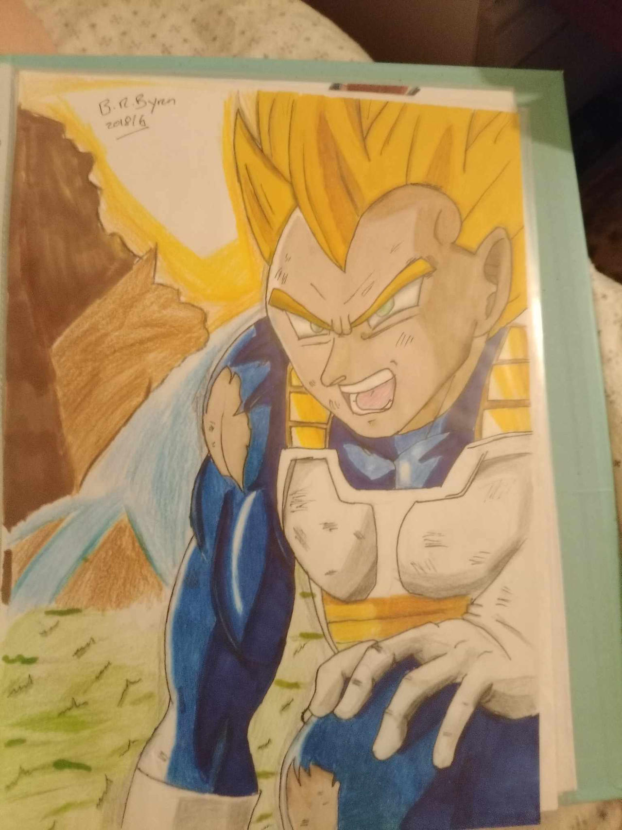 Vegeta from Dragon ball z