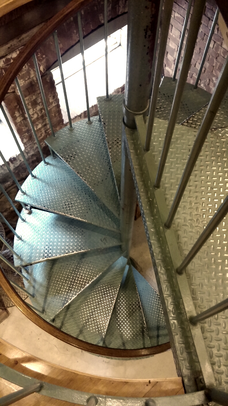 the way back down