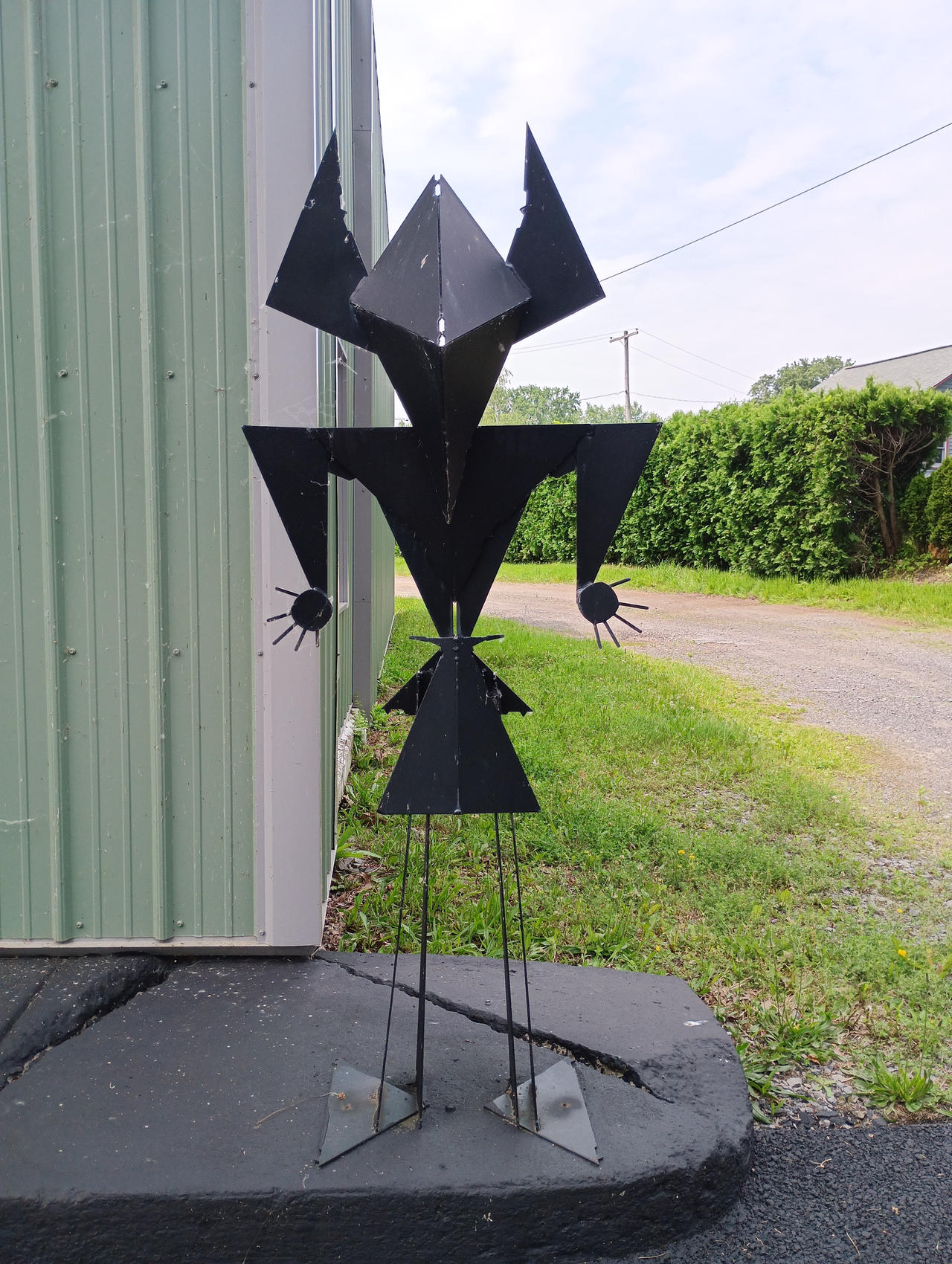 Scrap Metal Weld Art 1