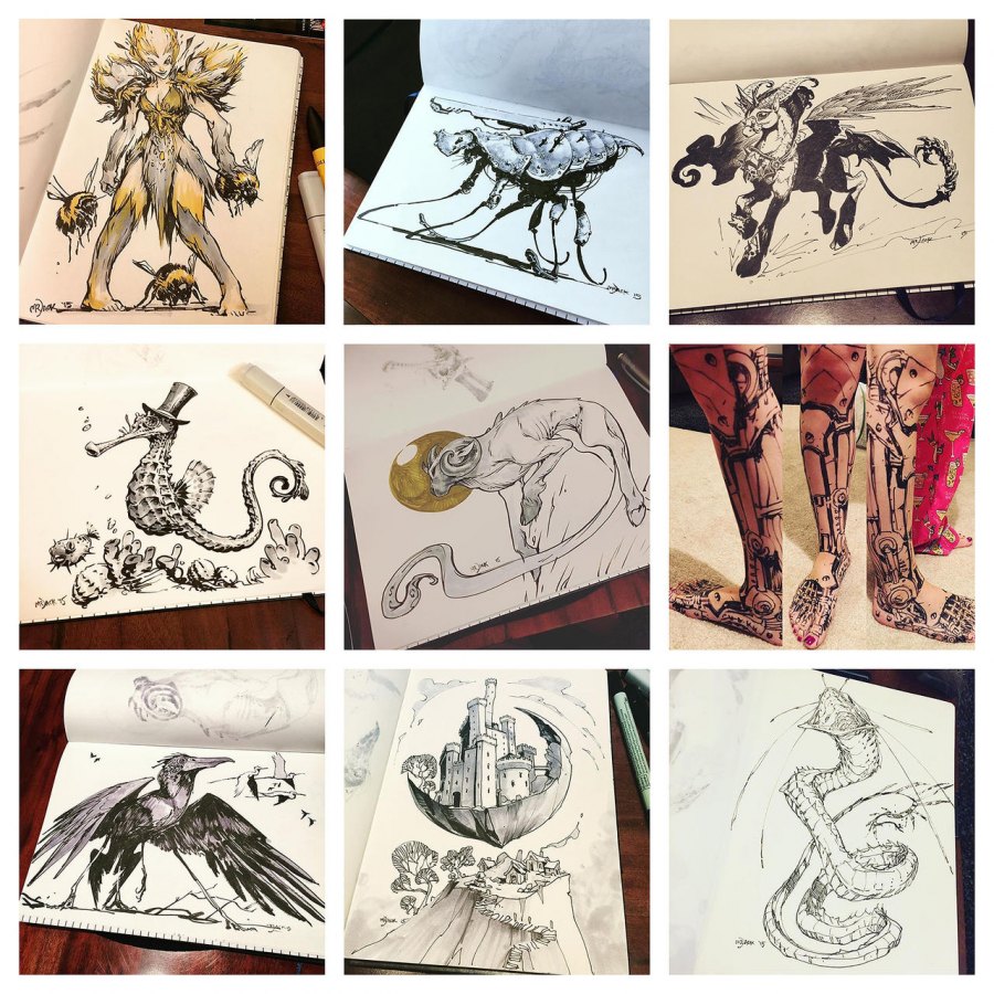 Inktober Instagram 15 II